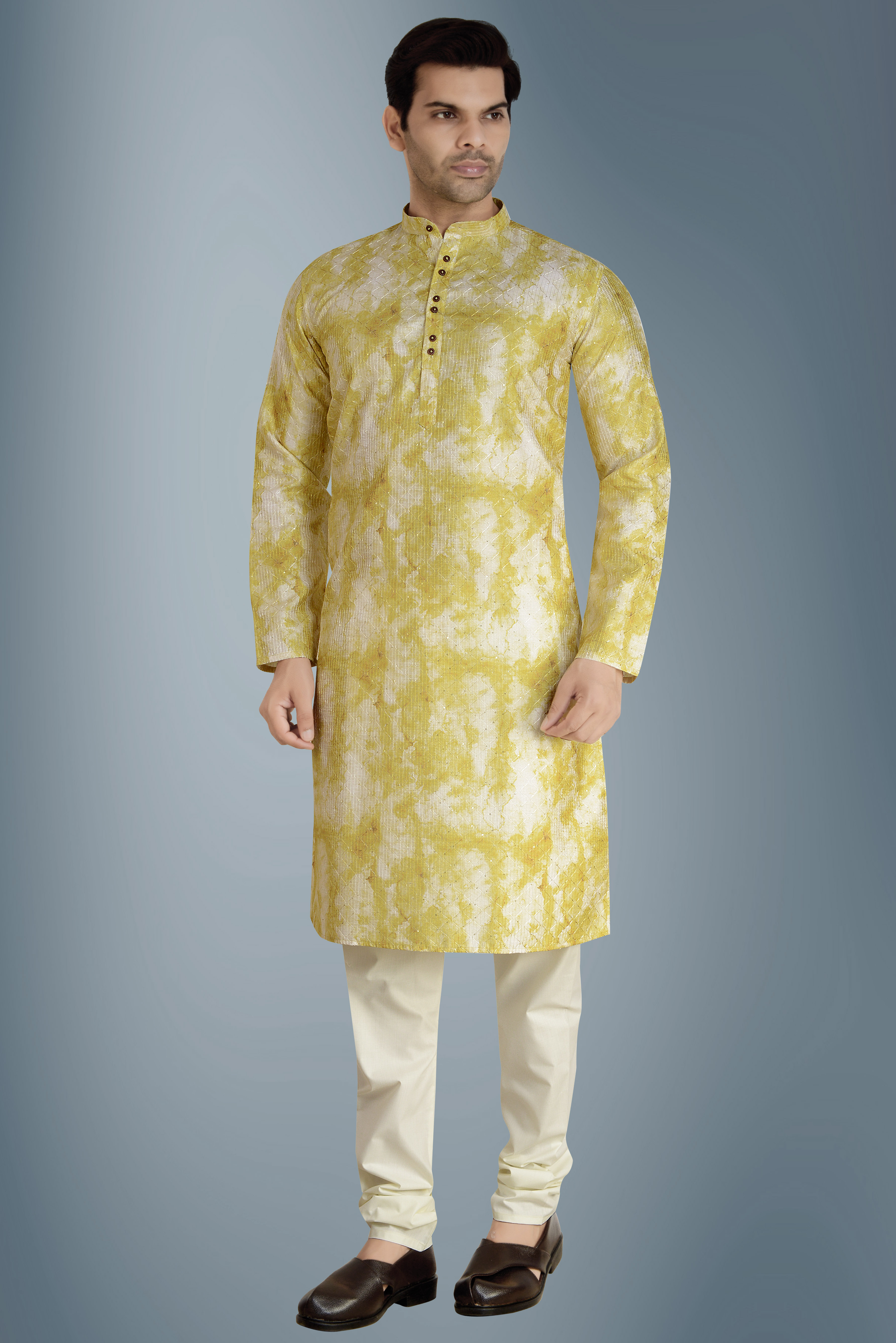 Stylish Tie dye kurta set